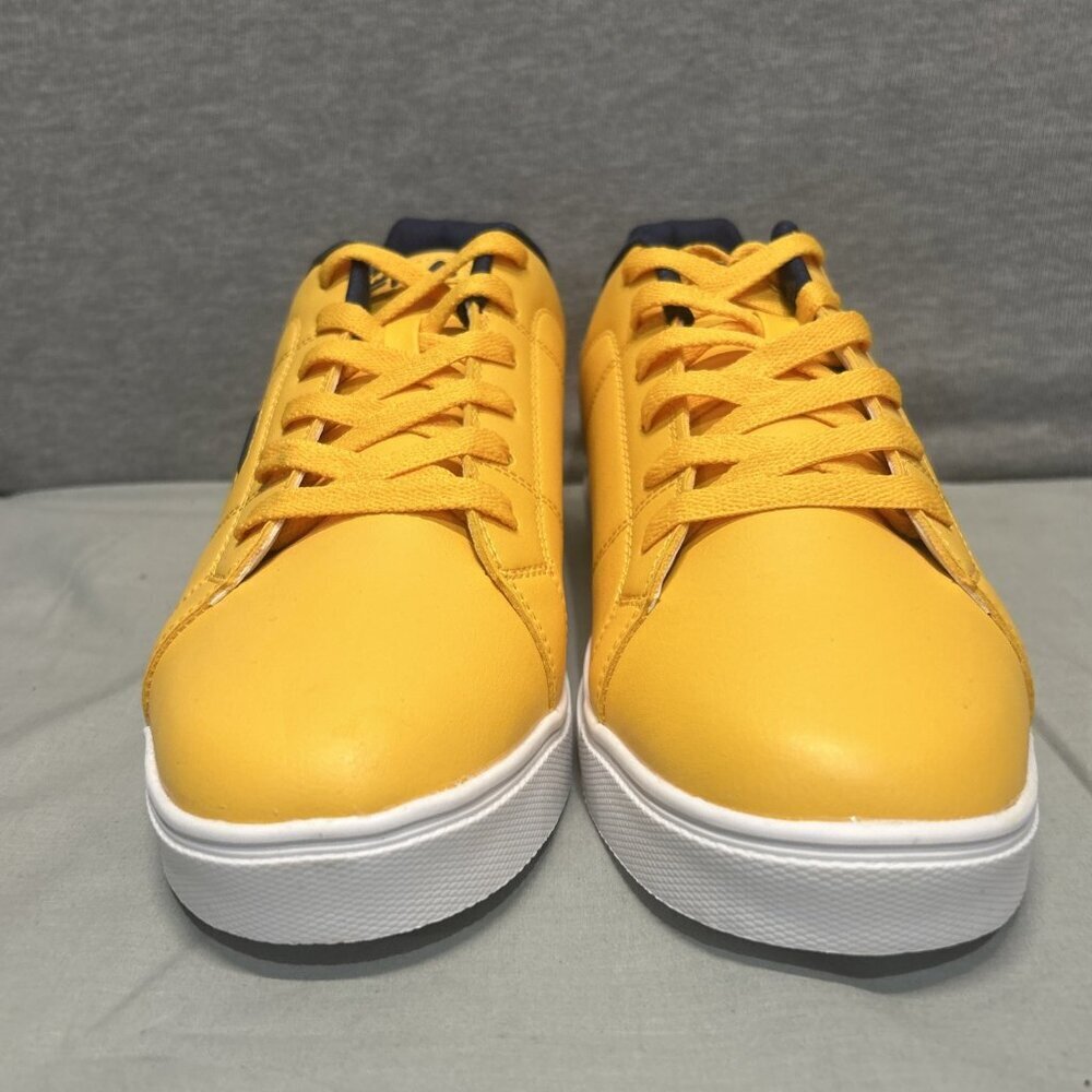 Fila Men’s Low Cut Charleston Casual Sneakers Size 10 Yellow Lace Up - Picture 7 of 9